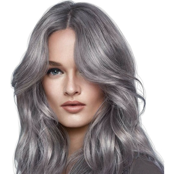 2 x L'Oreal Paris Feria Smokey Silver S1 Hair Color Multi-Faceted Permanent - Picture 3 of 4